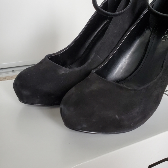 ALDO SUEDE PACLED HEELS SIZE 7 - Picture 3 of 11